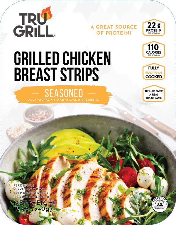 Breast Strips Seasoned